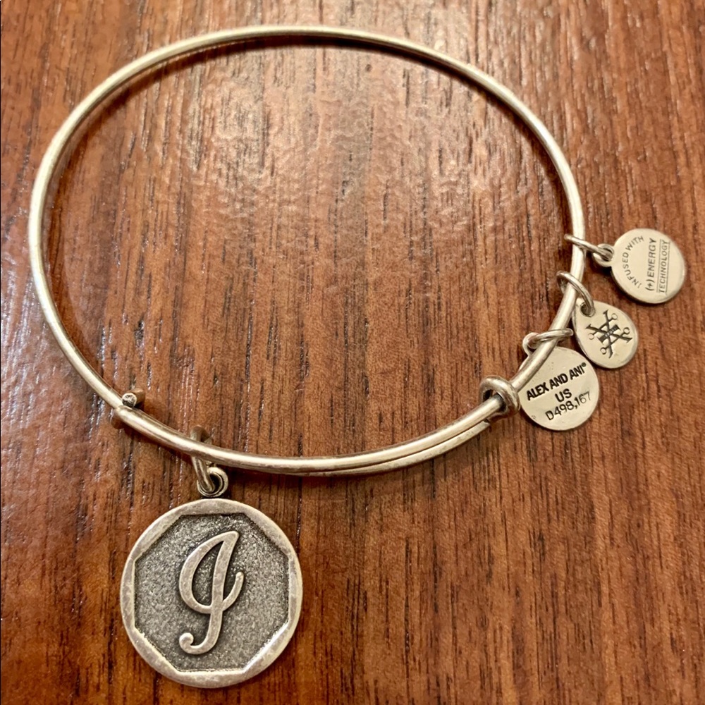 ALEX & ANI Initial I bracelet - Picture 1 of 1